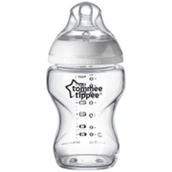   Tommee Tippee Стъклено шише EASI-VENT  250мл. / 0+м.