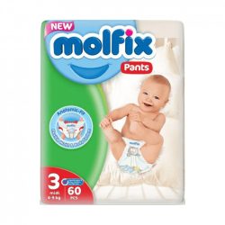   Molfix / Молфикс гащи 3 (4-9кг) 56бр.+кърпи