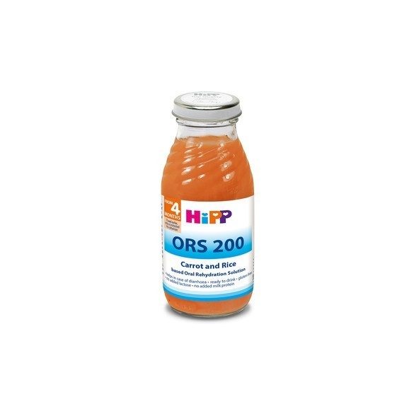 HIPP ORS 200 – диетична напитка на базата на моркови и ориз 4+м. / 200мл.