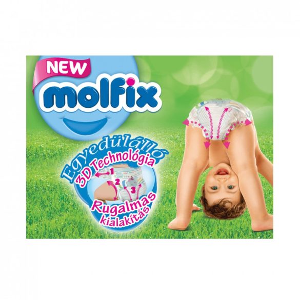 Molfix / Молфикс гащи 4 (9-14кг) 48бр.+кърпи