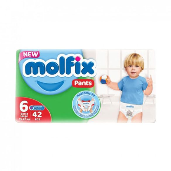 Molfix / Молфикс гащи 6 (15+кг) 38 бр +кърпи