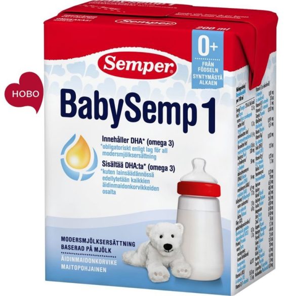 Мляко за кърмачета BabySemp1 (готово за пиене) – 200 г