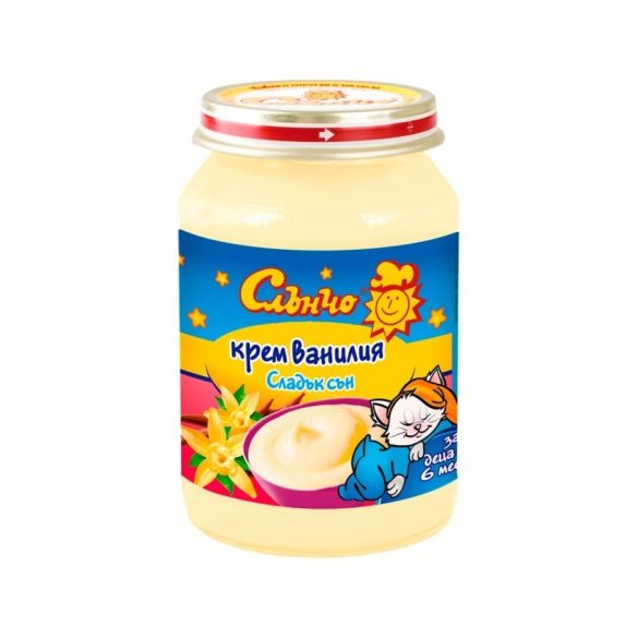 Слънчо Бебешки десерт „Крем ванилия“