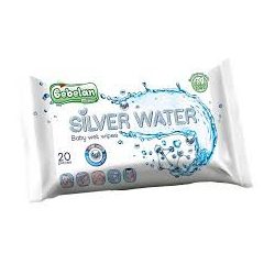   Bebelan Silver Water Мокри кърпи със сребърна вода x 20 бр