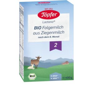 Лактана | Lactana 2 Bio Козе мляко за кърмачета  (+DHA +ALA) 6+ мес. 400 г