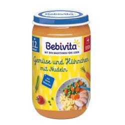    Bebivita Зеленчуци, спагети и пилешко месо БИО 250гр.