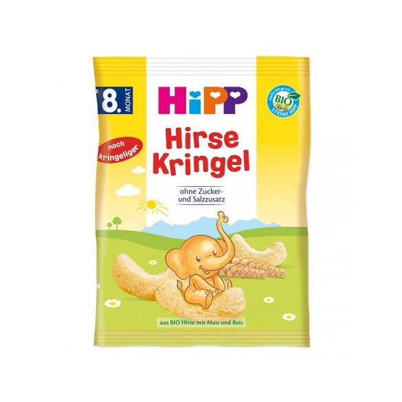 HiPP БИО Зърнени гризини от просо ( 30г)8м.