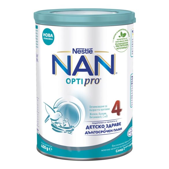 NAN Optipro 4  Преходно мляко 400гр. 