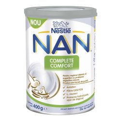   Nestle Nan Complete Comfort за бебета с храносмилателни проблеми 0+м. / 400гр.