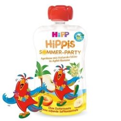   HIPP Био Плодова закуска ябълка,банан и кайсия