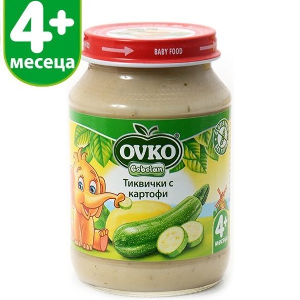 Оvko Тиквички и картофи 190 гр.