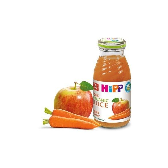 БИО Сок от ябълки и моркови 4+м. / 200мл./ 04.2024 г