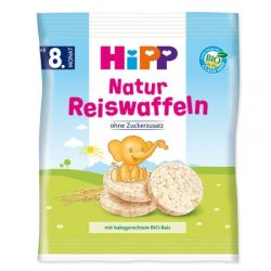   HiPP Bio Натурални оризови вафли  (35 г) 8м