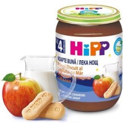   HIPP БИО Млечна каша бебешки бисквити и ябълка