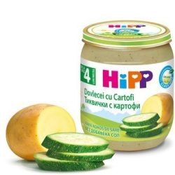 HIPP БИО Тиквички с картофи