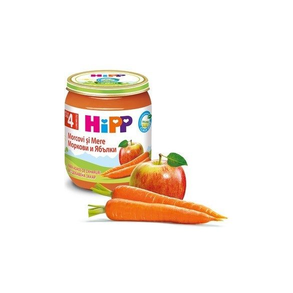 HIPP БИО Моркови с ябълки
